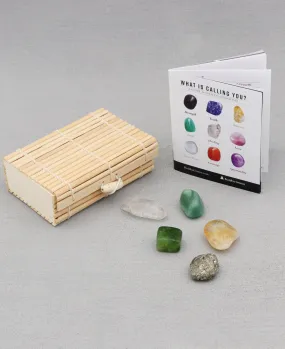Healing Gemstone Set for Luck and Prosperity