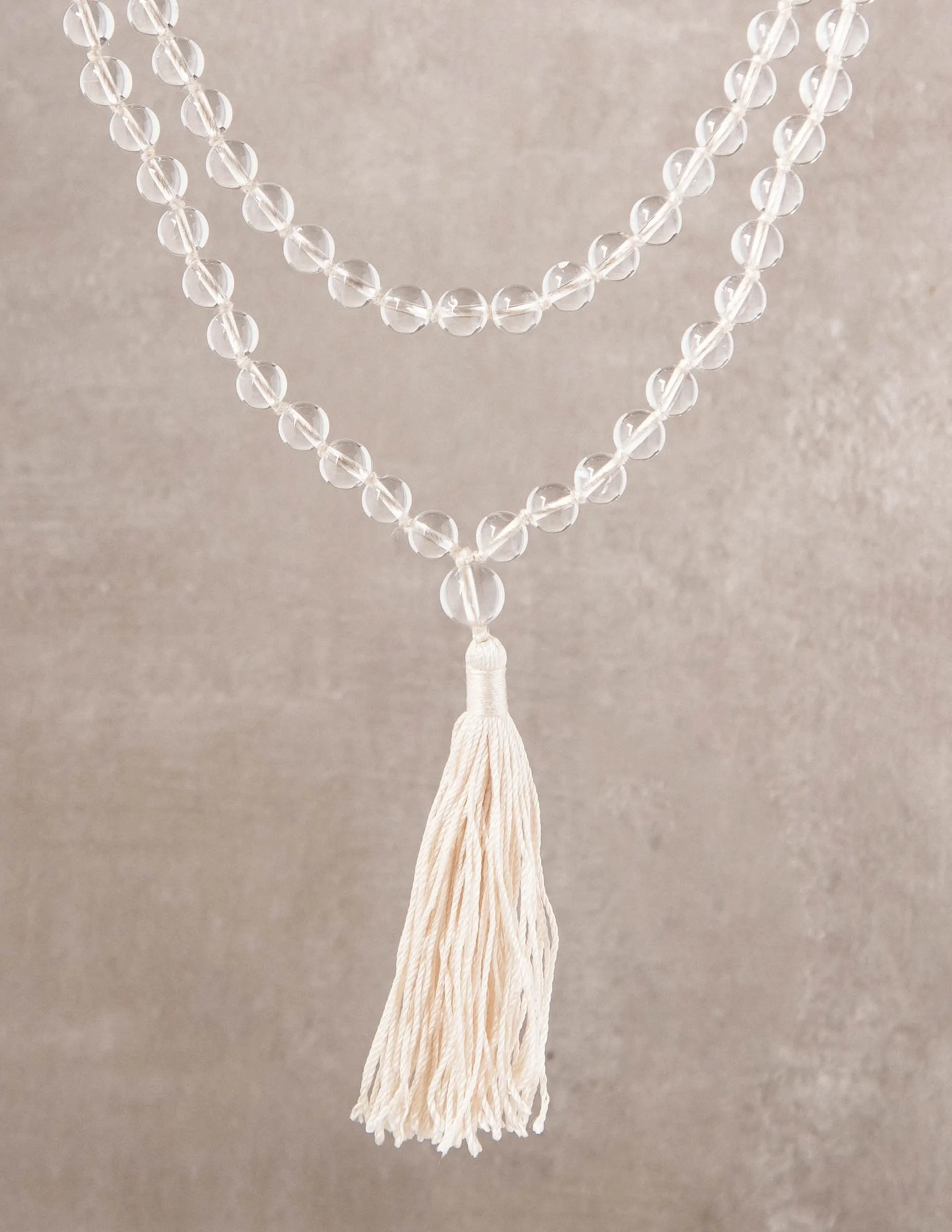 High-Energy Clear Quartz Mala