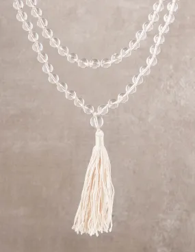 High-Energy Clear Quartz Mala