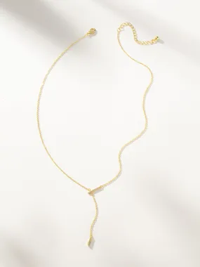 Imperfect Lariat Necklace