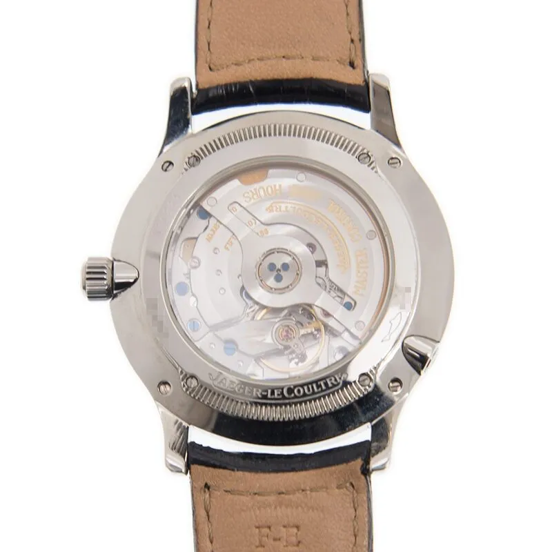 Jaeger LeCoultre Master Ultra Thin Perpetual Automatic Silver Dial Men's Watch Q149842A