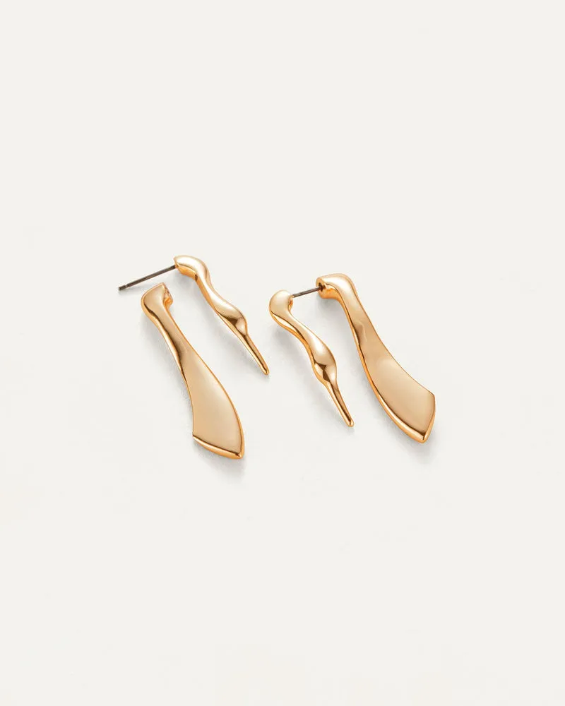 Jenny Bird Lisieux Ear Jackets in Gold