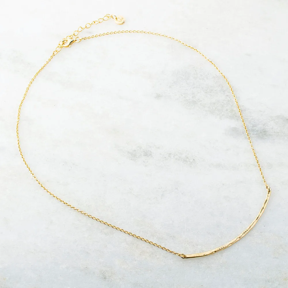 Kristin Necklace, Gold Vermeil