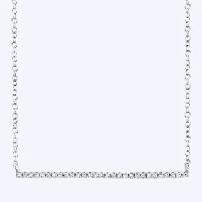 Leona Diamond Bar Necklace