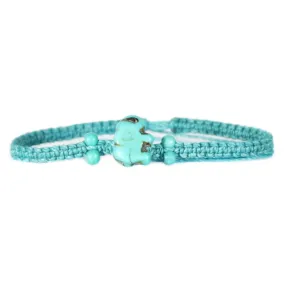 Lucky Turquoise Elephant Bracelet