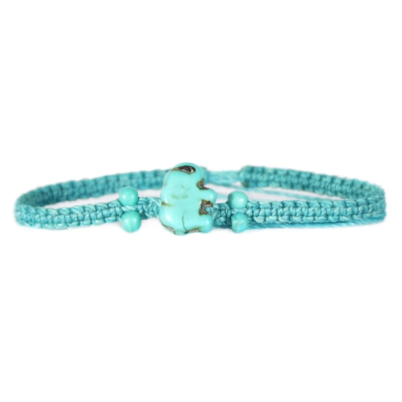 Lucky Turquoise Elephant Bracelet