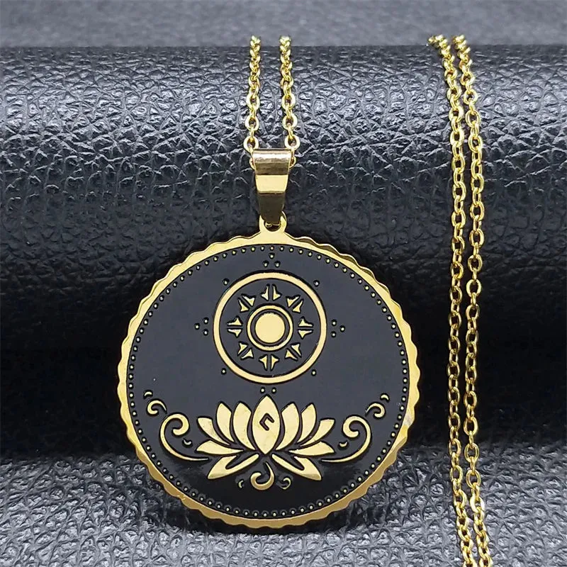 Male Jesus Cross Stainless Steel Choker Necklace for Men Chain Gold Color Bullet Necklaces