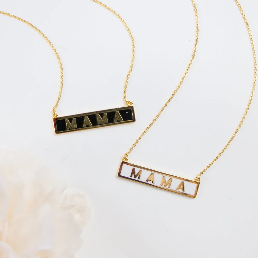 Mama Bar Necklace
