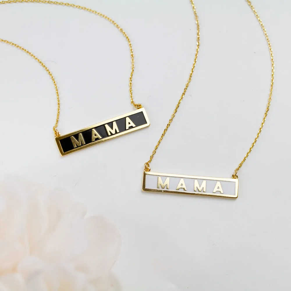 Mama Bar Necklace