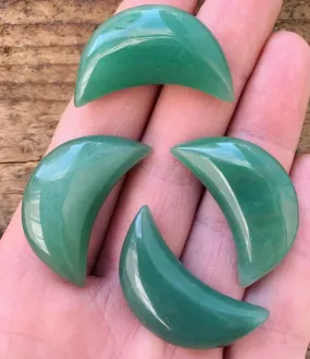 Mini Green Aventurine Moon