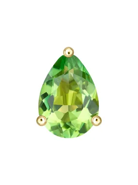 Mint Tourmaline Stud