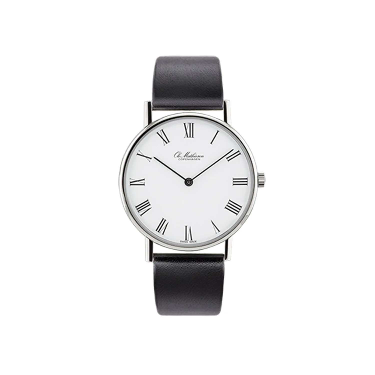 OM1.35Q Watch, Leather Strap