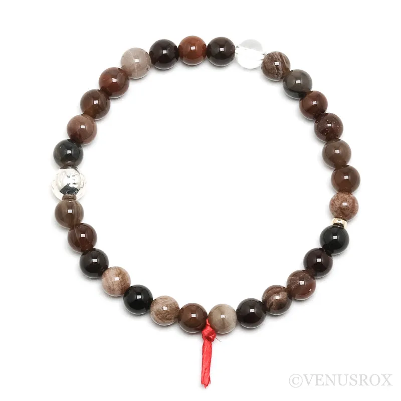 PETRIFIED WOOD BRACELET