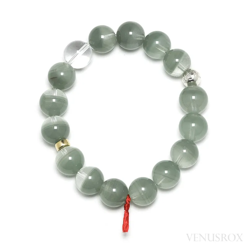 QUARTZ (CHLORITE PHANTOM) BRACELET