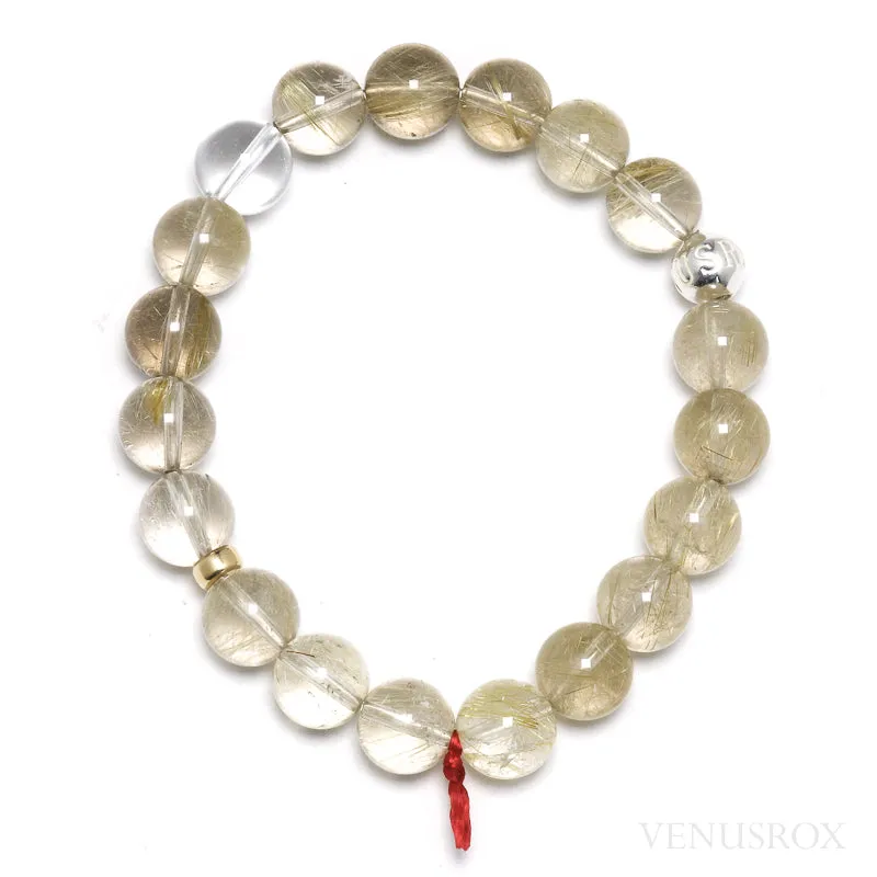 QUARTZ (GOLDEN RUTILATED) BRACELET