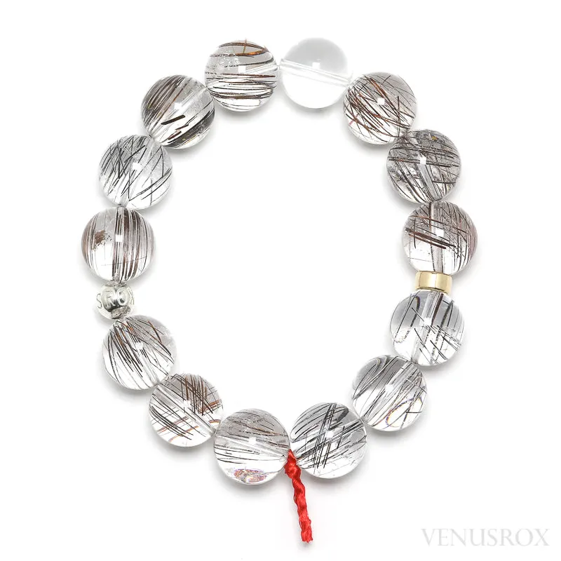 QUARTZ (RED RUTILATED) BRACELET