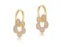 Rebecca Beaded Huggie Hoop Earrings