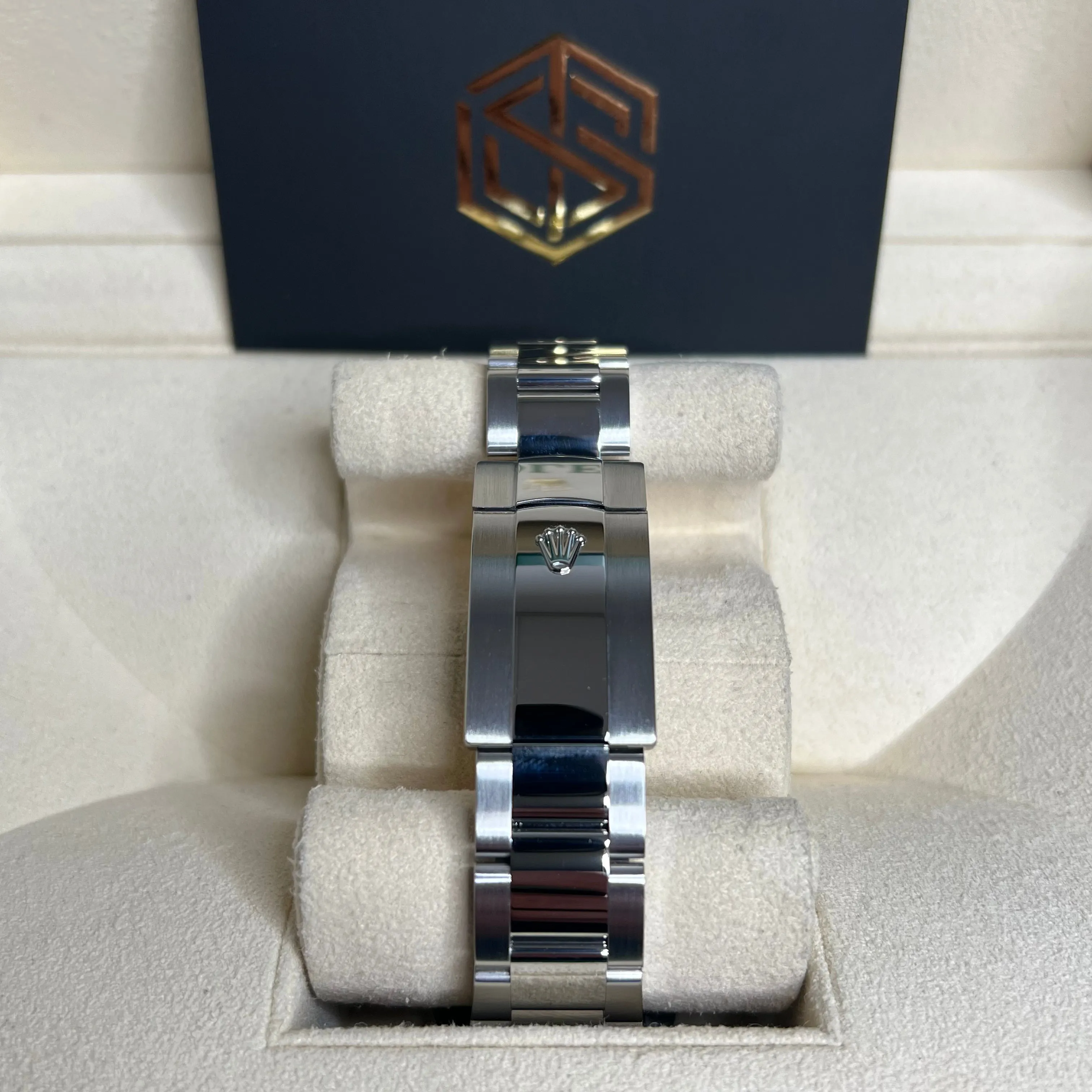 Rolex Milgauss 116400GV 2021 Black Dial Mint Condition Full Set Watch