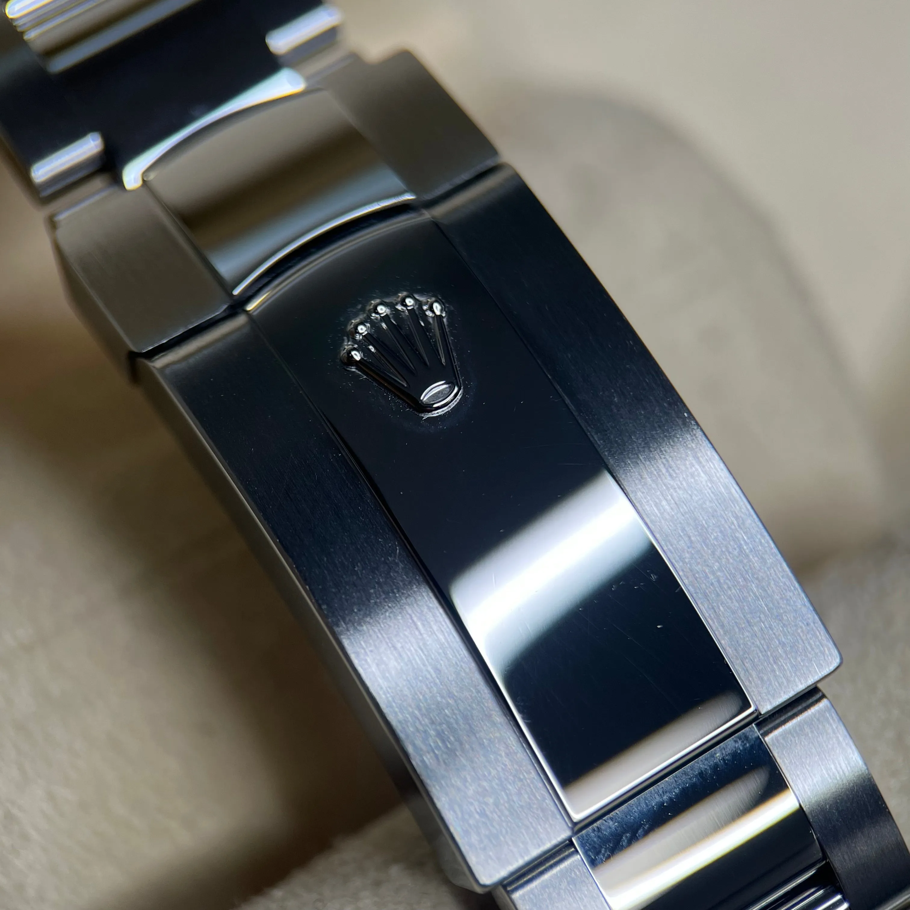 Rolex Milgauss 116400GV 2021 Black Dial Mint Condition Full Set Watch