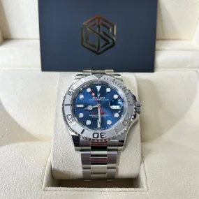 Rolex Yacht-Master 40 126622 Blue Dial 2021 Mint Condition Full Set Watch