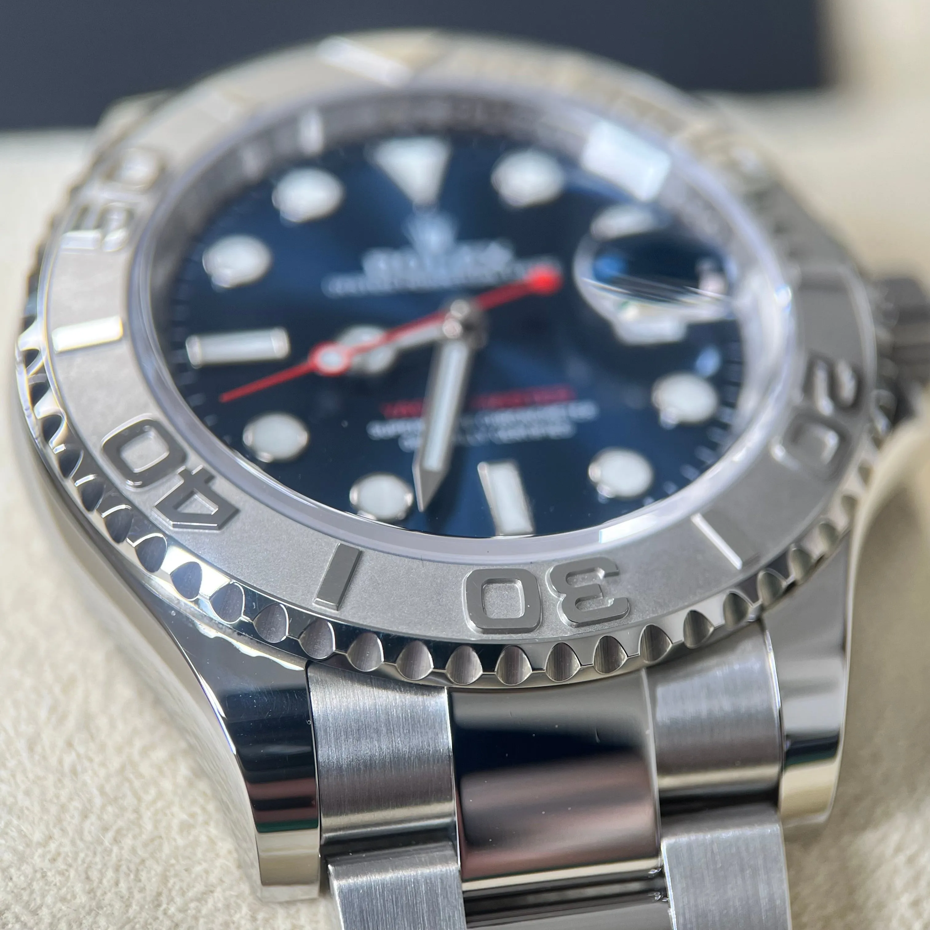 Rolex Yacht-Master 40 126622 Blue Dial 2021 Mint Condition Full Set Watch