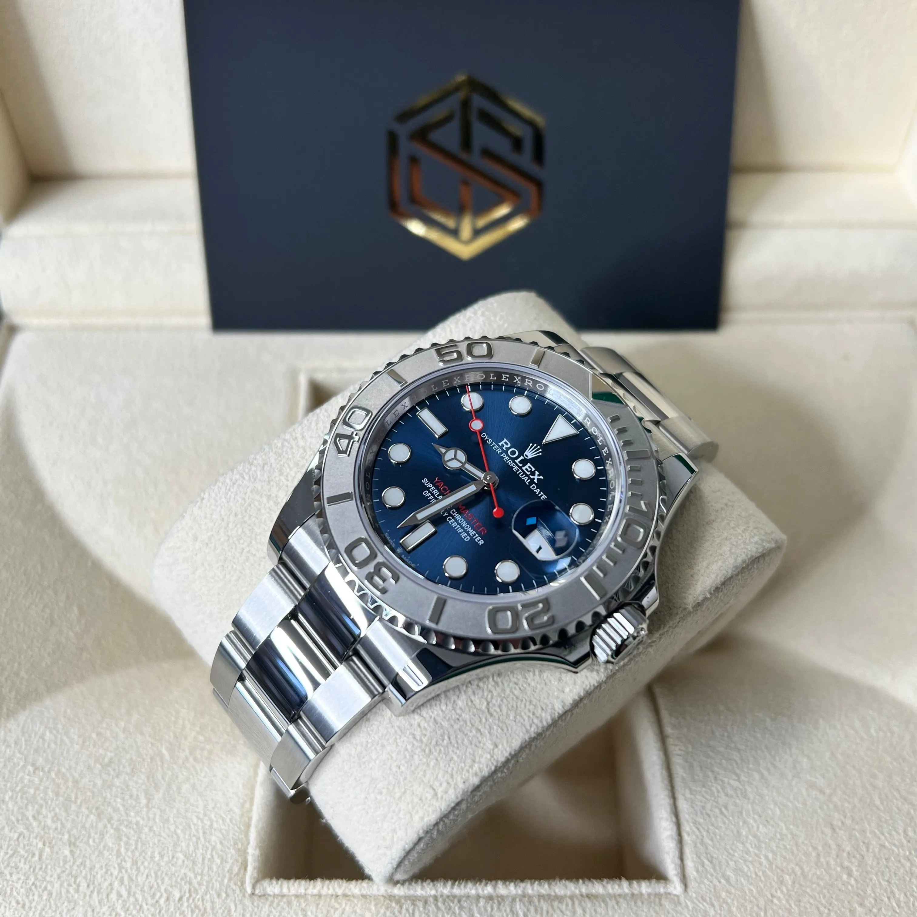 Rolex Yacht-Master 40 126622 Blue Dial 2021 Mint Condition Full Set Watch