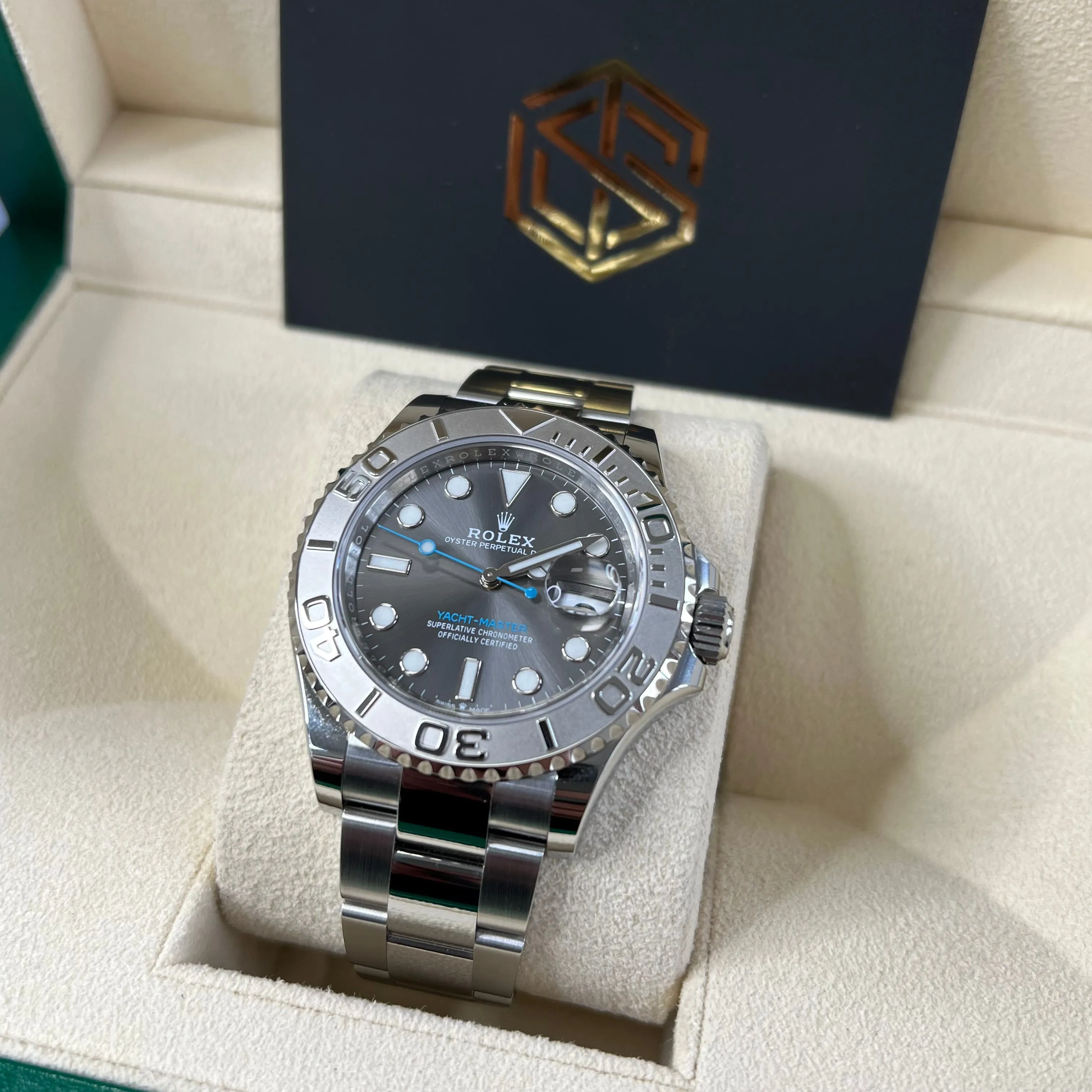 Rolex Yacht-Master 40 126622 Rhodium Dial 2022 Full Set Watch