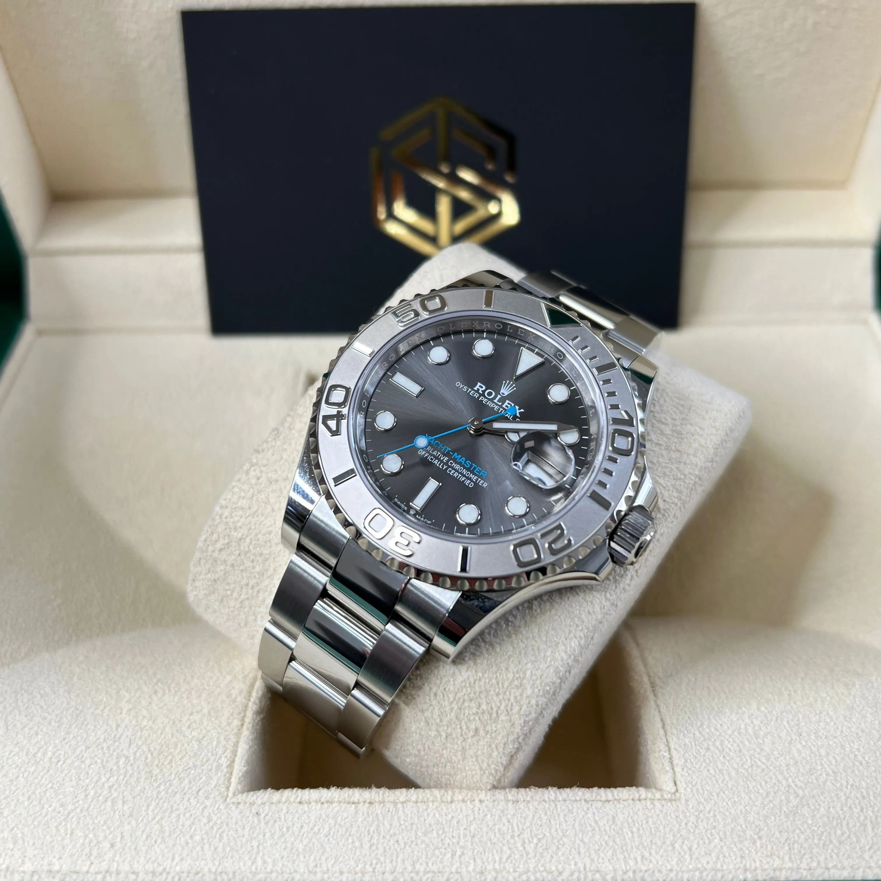 Rolex Yacht-Master 40 126622 Rhodium Dial 2022 Full Set Watch