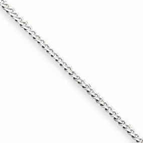 Sterling Silver Curb Chain Anklet