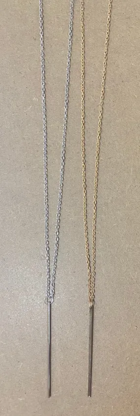 Straight Bar Necklace