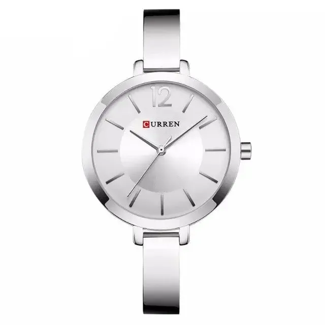 Stylish quartz wristwatches in ultra-thin stainless steel