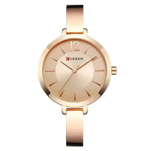 Stylish quartz wristwatches in ultra-thin stainless steel