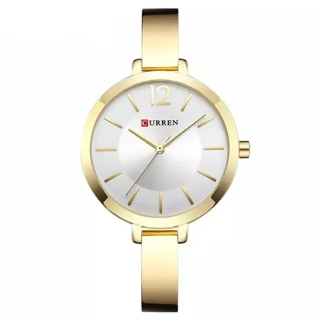 Stylish quartz wristwatches in ultra-thin stainless steel