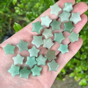 Tiny Green Aventurine Star