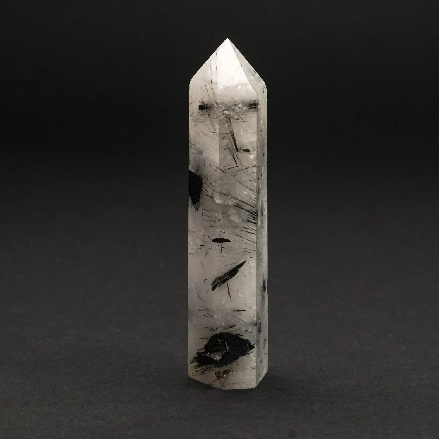 Tourmaline Quartz Point From Brazil (99.3 grams)