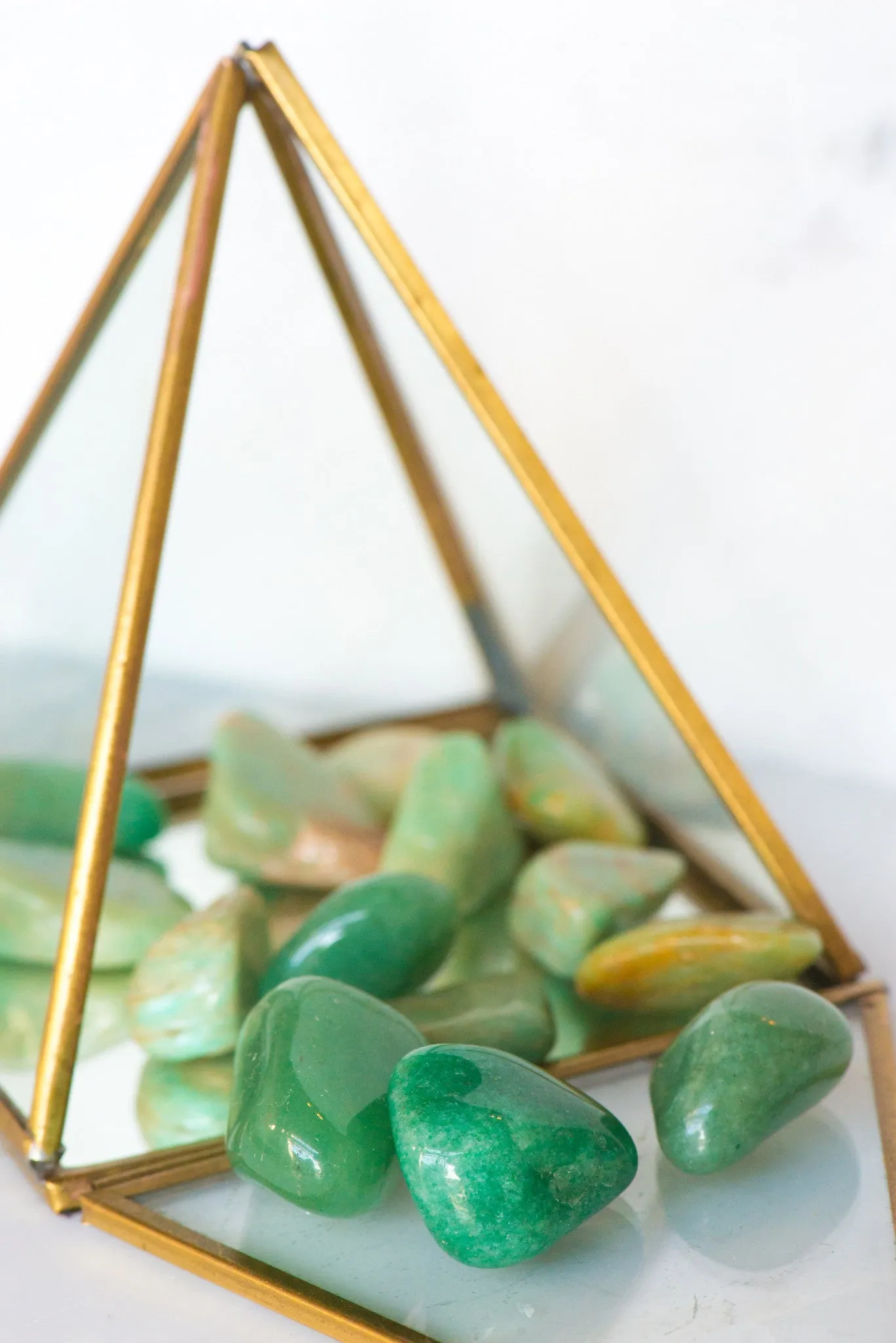 Tumbled Green Aventurine