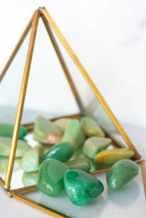 Tumbled Green Aventurine