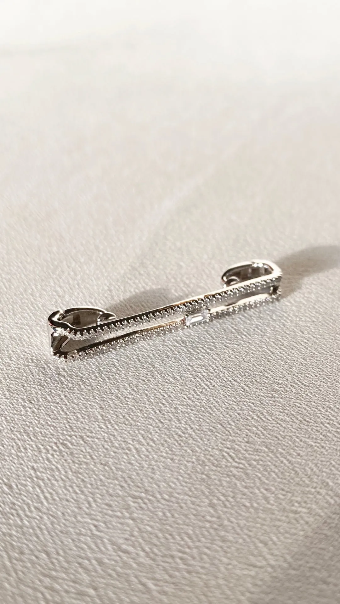 Valda Ear Bar Silver